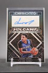 Chuma Okeke Basketball Cards 2021 Panini Obsidian Volcanic Signatures Prices