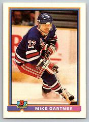 Mike Gartner #74 Hockey Cards 1991 Bowman Prices