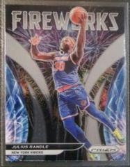 Julius Randle Basketball Cards 2021 Panini Prizm Fireworks Prices