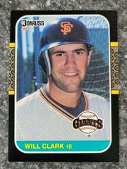 Will Clark Baseball Cards 1987 Donruss Prices