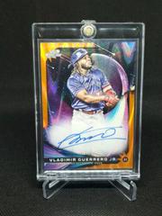 Vladimir Guerrero Jr. [Orange Galactic] #CCA-VG Baseball Cards 2022 Topps Cosmic Chrome Autographs Prices