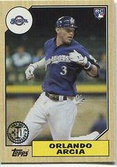 Orlando Arcia #24 Baseball Cards 2017 Topps Update 1987 Prices