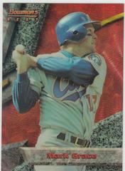 Mark Grace [Red Refractor] #9 Baseball Cards 1994 Bowman's Best Prices