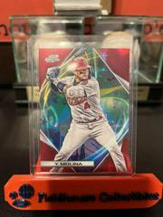 Yadier Molina [Red Flare] #25 Baseball Cards 2022 Topps Cosmic Chrome Prices