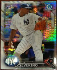 Luis Severino Baseball Cards 2016 Bowman Chrome National Refractors Prices