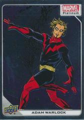 Adam Warlock #99 Marvel 2023 Upper Deck Platinum Prices