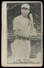Earl Neale Baseball Cards 1921 E220 National Caramel Prices