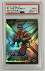 Patrick Mahomes II [Autograph] Football Cards 2019 Panini XR Prices