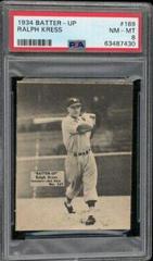 Ralph Kress #169 Baseball Cards 1934 Batter Up Prices