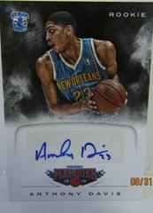 Anthony Davis #2 Basketball Cards 2012 Panini Marquee Rookie Signatures Prices