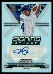 Brennen Davis #SS-BD Baseball Cards 2021 Panini Prizm Draft Picks Signing Sessions Autographs Prices