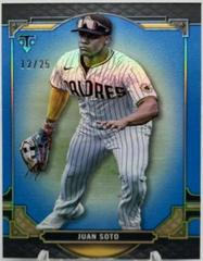 Juan Soto [Sapphire] Baseball Cards 2022 Topps Triple Threads Prices