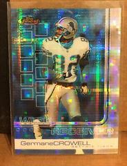 Germane Crowell [Refractor] #7 Football Cards 2002 Topps Finest Prices