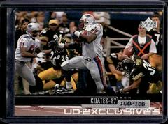 Ben Coates [Exclusives Silver] #124 Football Cards 1999 Upper Deck Prices
