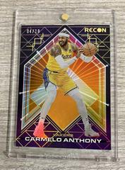 Carmelo Anthony [Orange] #110 Basketball Cards 2021 Panini Recon Prices