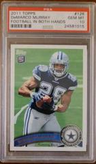 DeMarco Murray [Ball in Both Hands Gold] #126 Football Cards 2011 Topps Prices