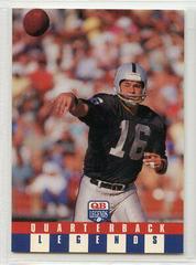 Jim Plunkett #35 Football Cards 1991 Quarterback Legends Prices
