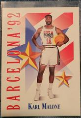 Karl Malone Basketball Cards 1992 Skybox Olympic Team Prices