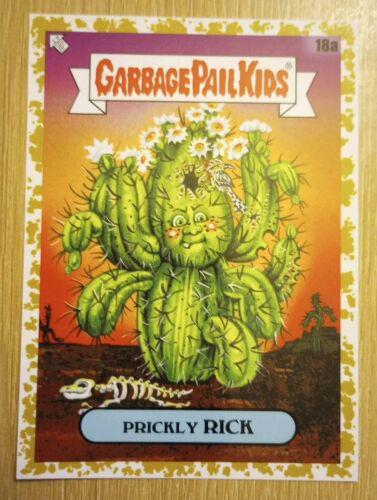 Prickly RICK [Gold] #18a Garbage Pail Kids 35th Anniversary