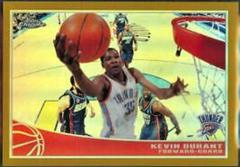 Kevin Durant [Gold Refractor] Basketball Cards 2009 Topps Chrome Prices