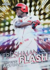 Aristides Aquino [Gold Refractor] #FF-2 Baseball Cards 2020 Topps Chrome Freshman Flash Prices
