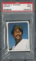 Jim Rice #217 Baseball Cards 1984 O Pee Chee Stickers Prices