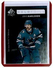 Erik Karlsson #HF-23 Hockey Cards 2022 SP Authentic Holofoils Prices