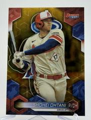 Shohei Ohtani [Gold] #62 Baseball Cards 2023 Bowman's Best Prices