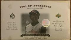 Hobby Box Baseball Cards 2001 SP Authentic Prices