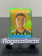 Owen Wolff [Green] #58T-10 Soccer Cards 2023 Topps Chrome MLS 1958 Prices