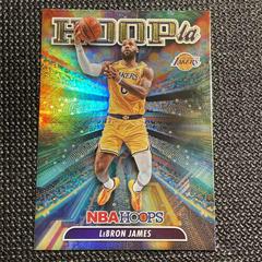 LeBron James [Holo] Basketball Cards 2022 Panini Hoops Hoopla Prices