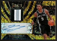 Keldon Johnson [Gold] #KJN Basketball Cards 2019 Panini Select Rookie Jersey Autographs Prices