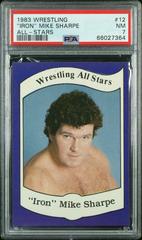 Iron Mike Sharpe #12 Wrestling Cards 1983 Wrestling All Stars Prices