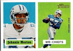 Johnnie Morton #43 Football Cards 2002 Topps Heritage Prices