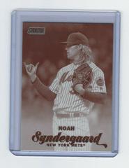 Noah Syndergaard [Sepia] #3 Baseball Cards 2017 Stadium Club Prices