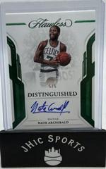 Nate Archibald [Emerald] #2 Basketball Cards 2022 Panini Flawless Distinguished Auto Prices