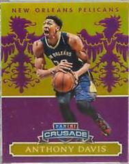 Anthony Davis [Purple] #86 Basketball Cards 2014 Panini Excalibur Crusade Prices
