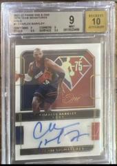 Charles Barkley [Gold] #75-CBK Basketball Cards 2021 Panini One and One 75th Team Signatures Prices