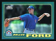 Matt Ford [Retrofractor] #T222 Baseball Cards 2001 Topps Chrome Traded Prices