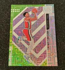 Anfernee Simons [Green Escher Squares] #180 Basketball Cards 2019 Panini Status Prices