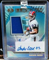 Andre Reed #3 Football Cards 2023 Panini Illusions Immortalized Jersey Autograph Prices
