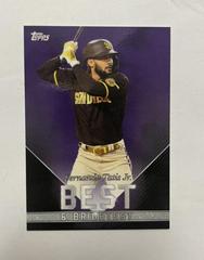 Fernando Tatis Jr. [Purple] #10 Baseball Cards 2022 Topps X Wander Franco Prices