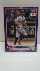 Francisco Lindor [Purple] #109 Baseball Cards 2022 Topps Japan Edition Prices