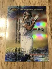 Randy Moss [w/ Coating] Football Cards 1999 Topps Finest Prominent Figures Prices