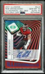 Rob Gronkowski [Autograph Red] #ILL-2 Football Cards 2021 Panini Illusions Illusionists Prices