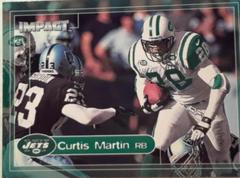 Curtis Martin #37 Football Cards 2000 Skybox Impact Prices