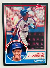 Darryl Strawberry [Black] #48 Baseball Cards 2018 Topps 1983 Baseball Prices