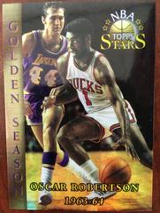 Oscar Robertson [Finest Atomic Refractor] Basketball Cards 1996 Topps Stars Prices