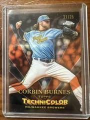 Corbin Burnes [Orange] #TT-12 Baseball Cards 2023 Topps Chrome in Technicolor Prices