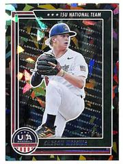 Carson Messina [Hobby Longevity Cracked Ice] #89 Baseball Cards 2022 Panini Stars & Stripes USA Prices